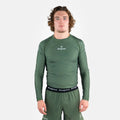 Progress Rashguard Męski Długi Rękaw Academy Khaki