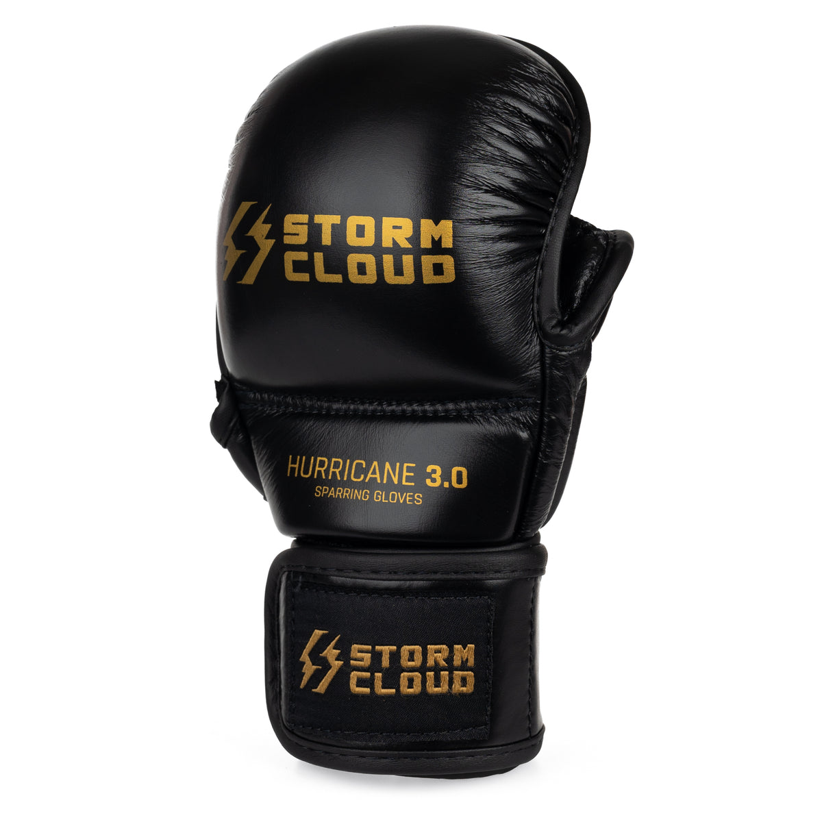 StormCloud Rękawice do MMA Hurricane 3.0 Sparingowe Czarne/Złote 7oz