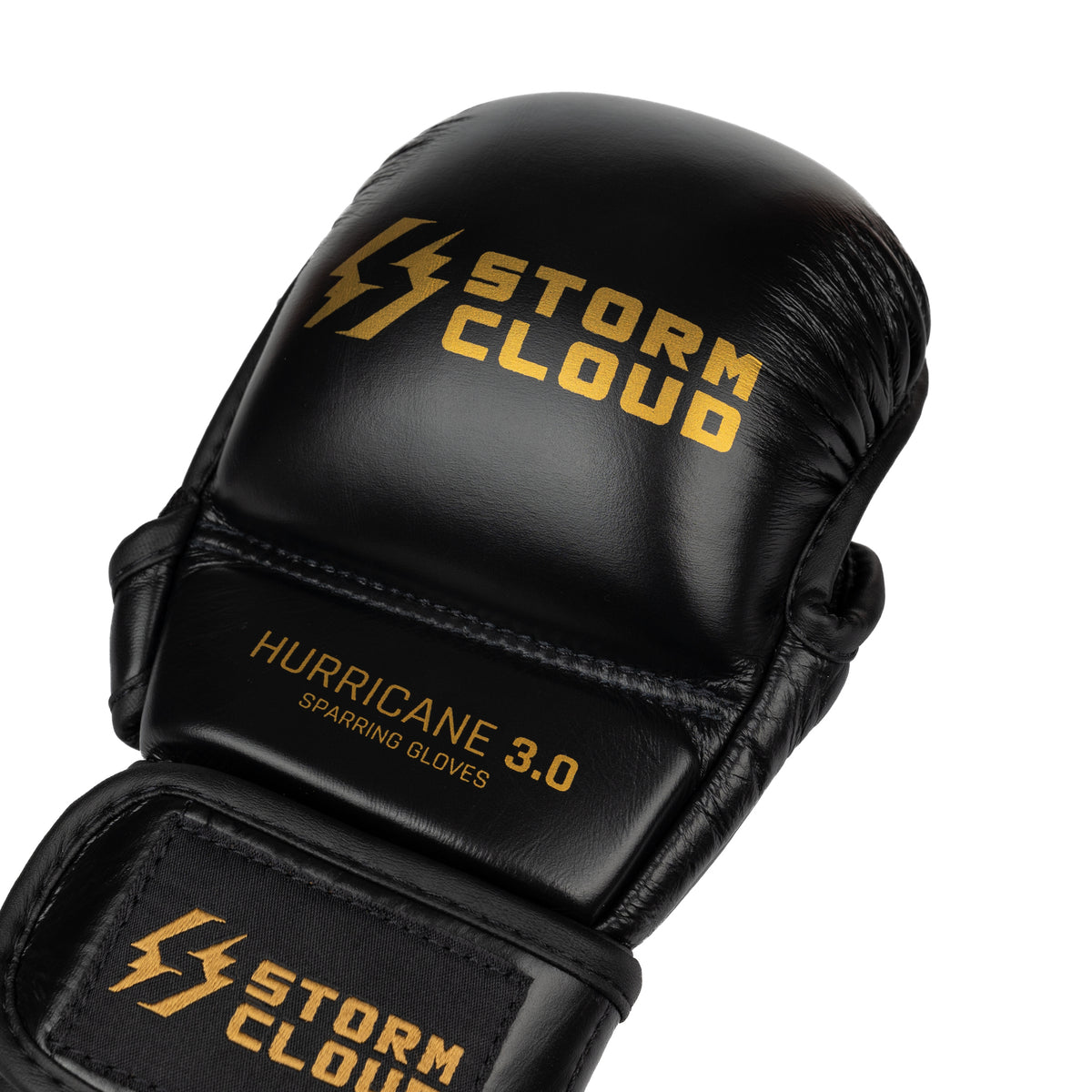 StormCloud Rękawice do MMA Hurricane 3.0 Sparingowe Czarne/Złote 7oz