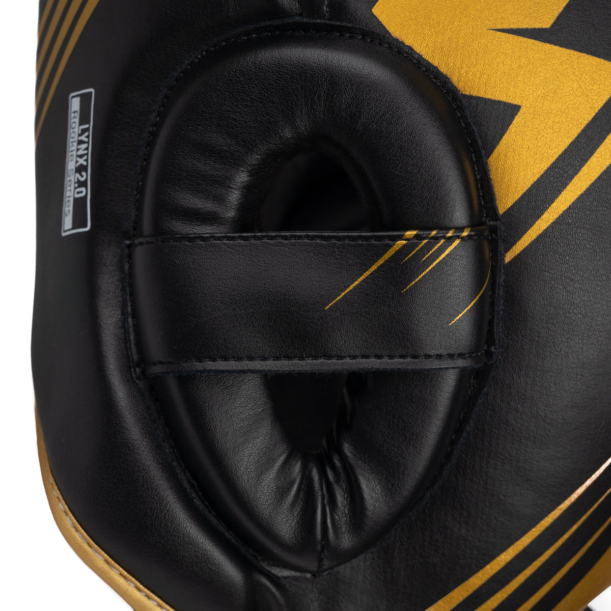 StormCloud Kask Bokserski Lynx 2.0 Czarny/Złoty