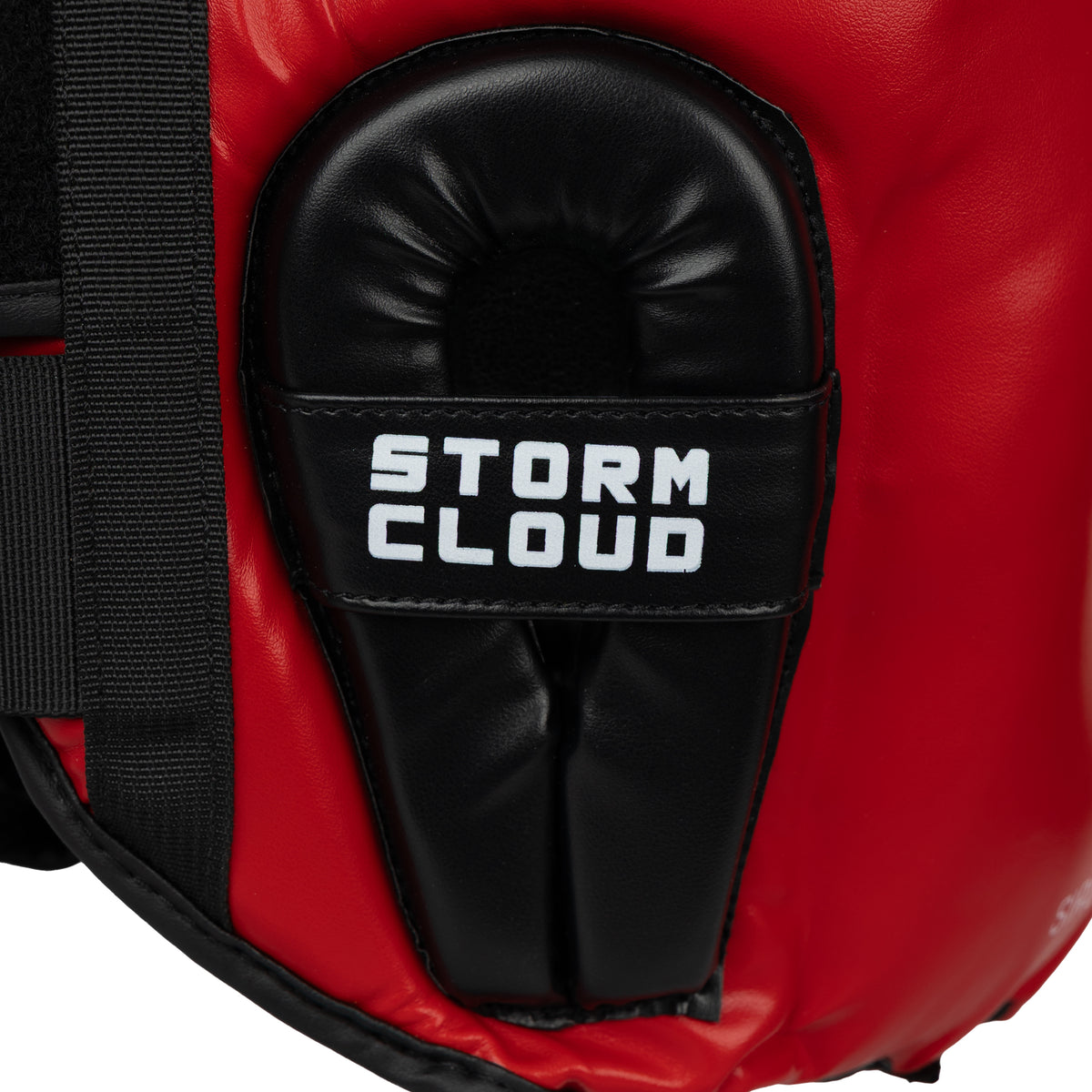 StormCloud Kask Bokserski z Ochroną Nosa Sirocco 2.0 Czerwony