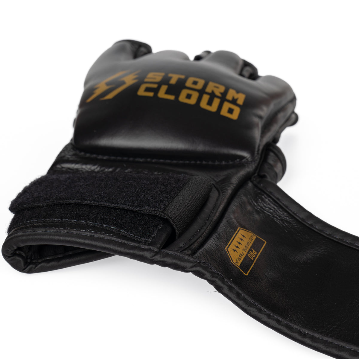 StormCloud Rękawice do MMA Hurricane 3.0 4oz Czarne/Złote