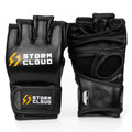 StormCloud Rękawice do MMA Hurricane 3.0 4oz bez kciuka Czarne/Białe