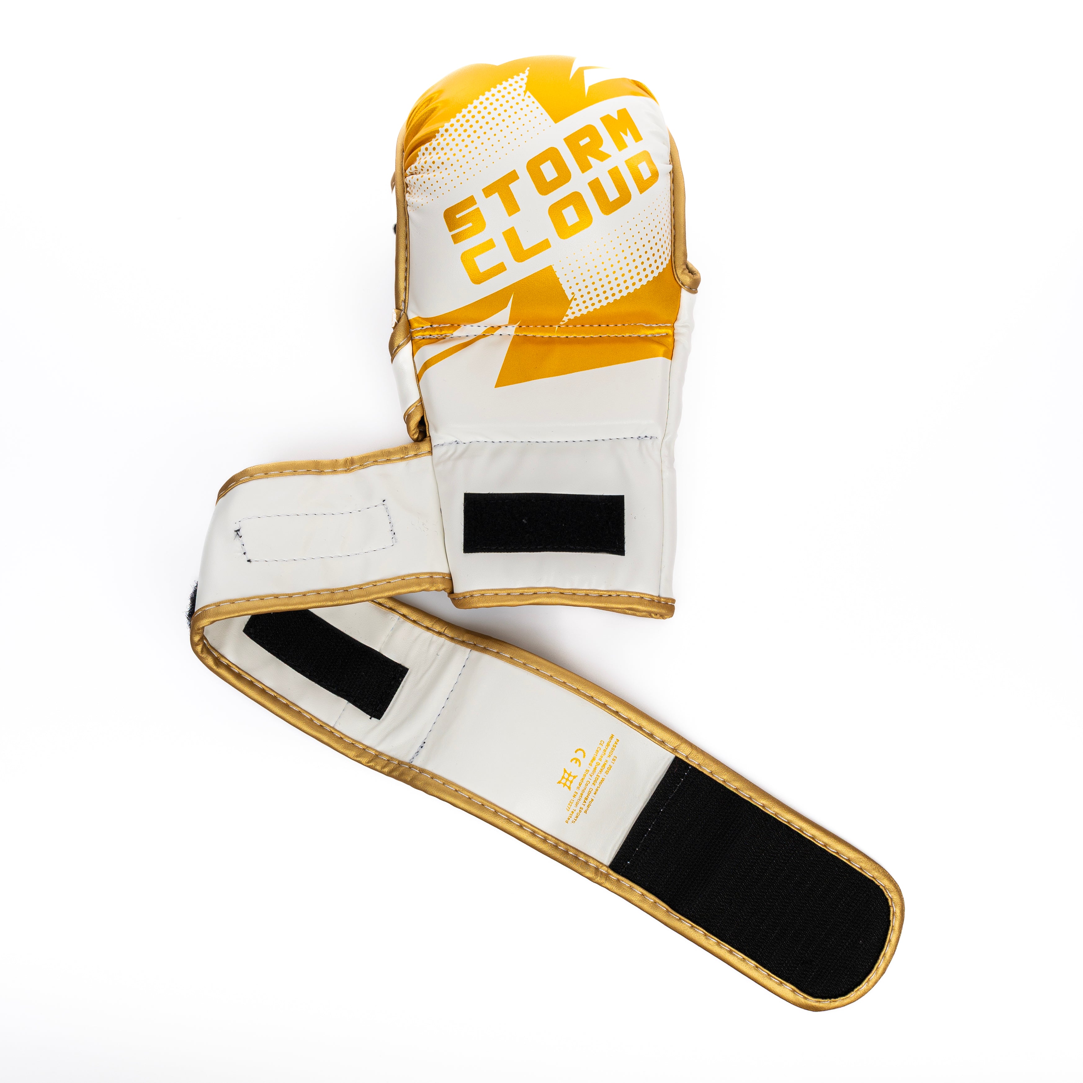 StormCloud Rękawice do MMA Bolt 3.0 Sparingowe Białe/Złote