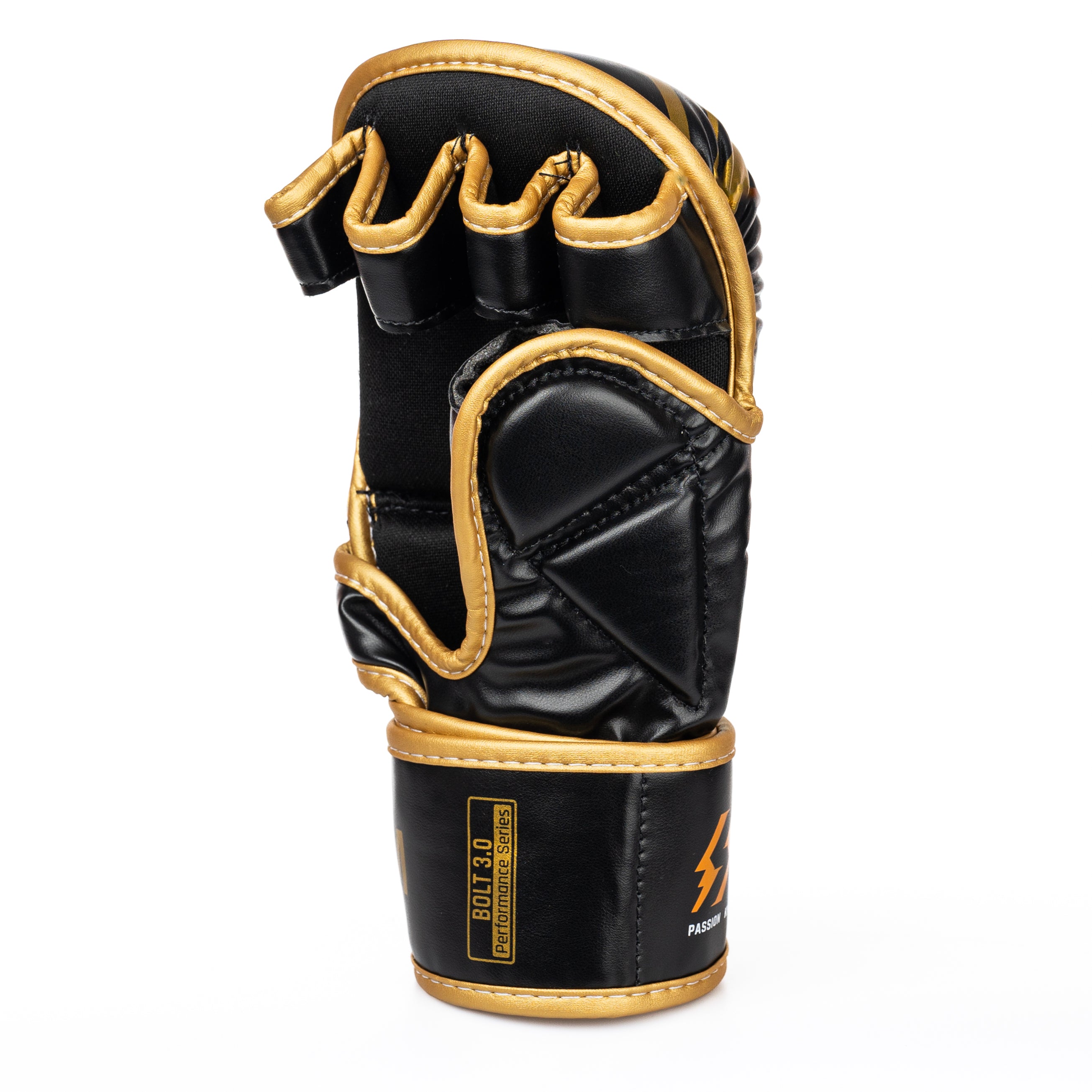 StormCloud Rękawice do MMA Bolt 3.0 Sparingowe Czarne/Złote