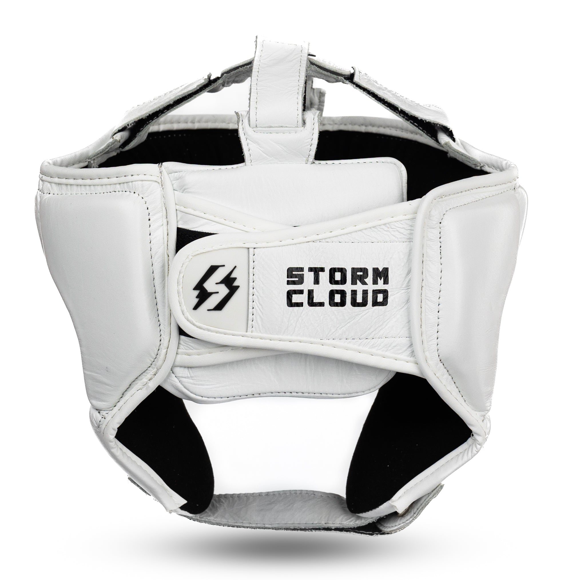 StormCloud Kask Turniejowy Competitor Biały