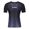 Tatami Rashguard Męski Krótki Rękaw Abstract Czarny/Szary