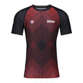 Tatami Rashguard Męski Krótki Rękaw Milan Eco Tech Recycled Czerwony