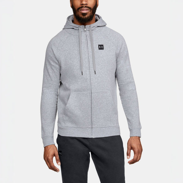 Under Armour Bluza z kapturem Rival Fleece FZ Szara