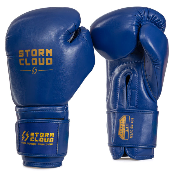StormCloud Rękawice bokserskie Vanguard Boxing Elite Granatowe