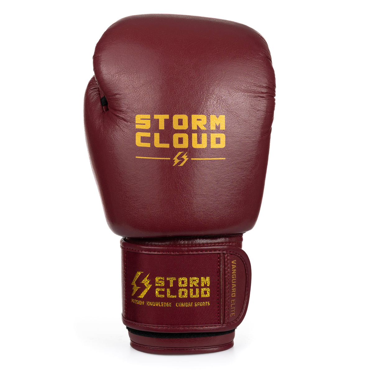 StormCloud Rękawice bokserskie Vanguard Elite Thai Bordowe