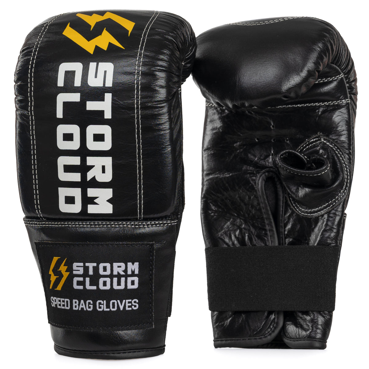StormCloud Rękawice szybkościowe na worek Speed Bag Elite Czarne