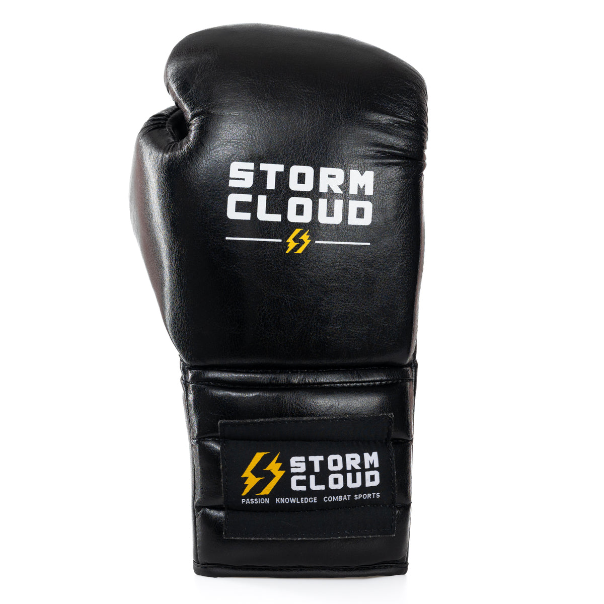 StormCloud Rękawice Vanguard Elite Boxing Wiązane Czarne