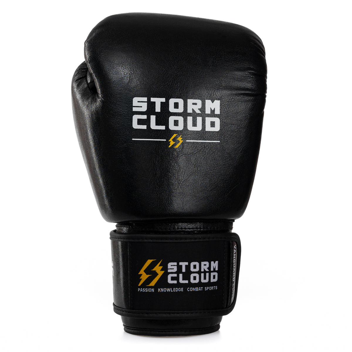 StormCloud Rękawice bokserskie Vanguard Elite Thai Czarne