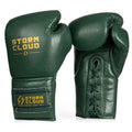 StormCloud Rękawice Vanguard Elite Boxing Wiązane Zielone