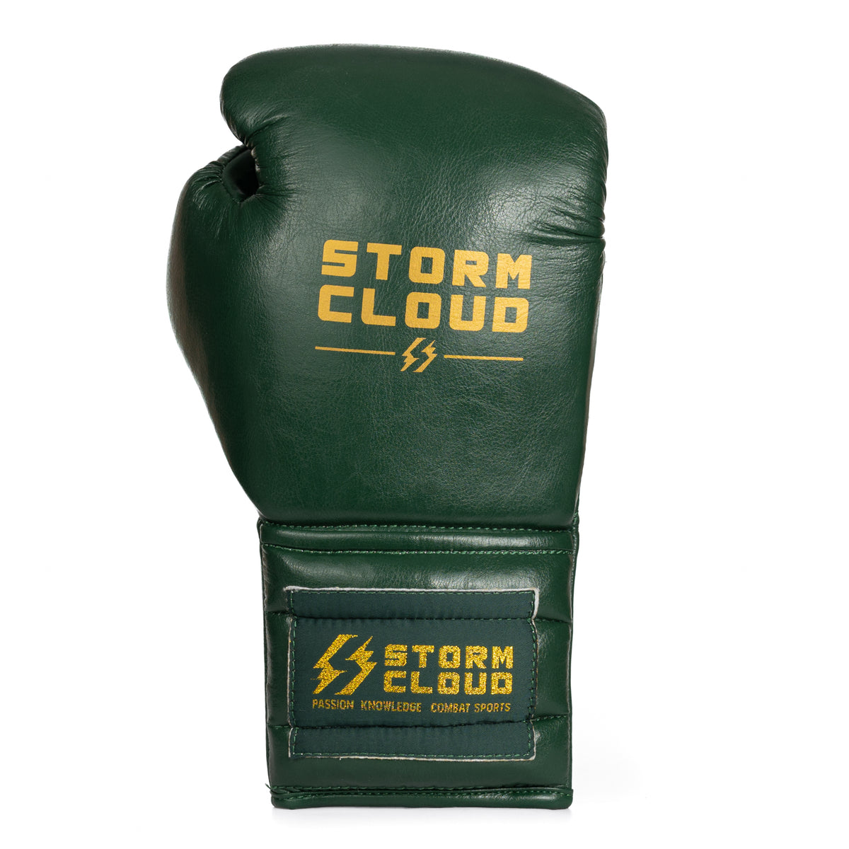 StormCloud Rękawice Vanguard Elite Boxing Wiązane Zielone