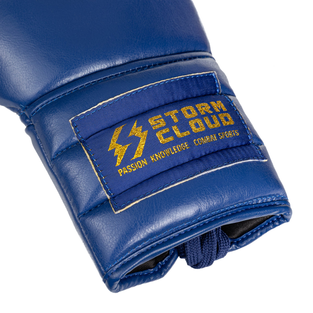 StormCloud Rękawice Vanguard Elite Boxing Wiązane Granatowe
