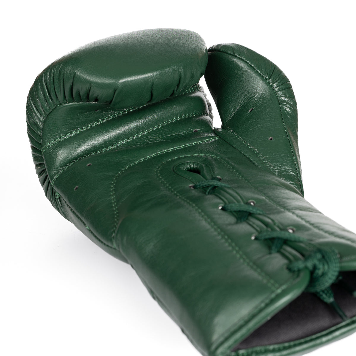 StormCloud Rękawice Vanguard Elite Boxing Wiązane Zielone