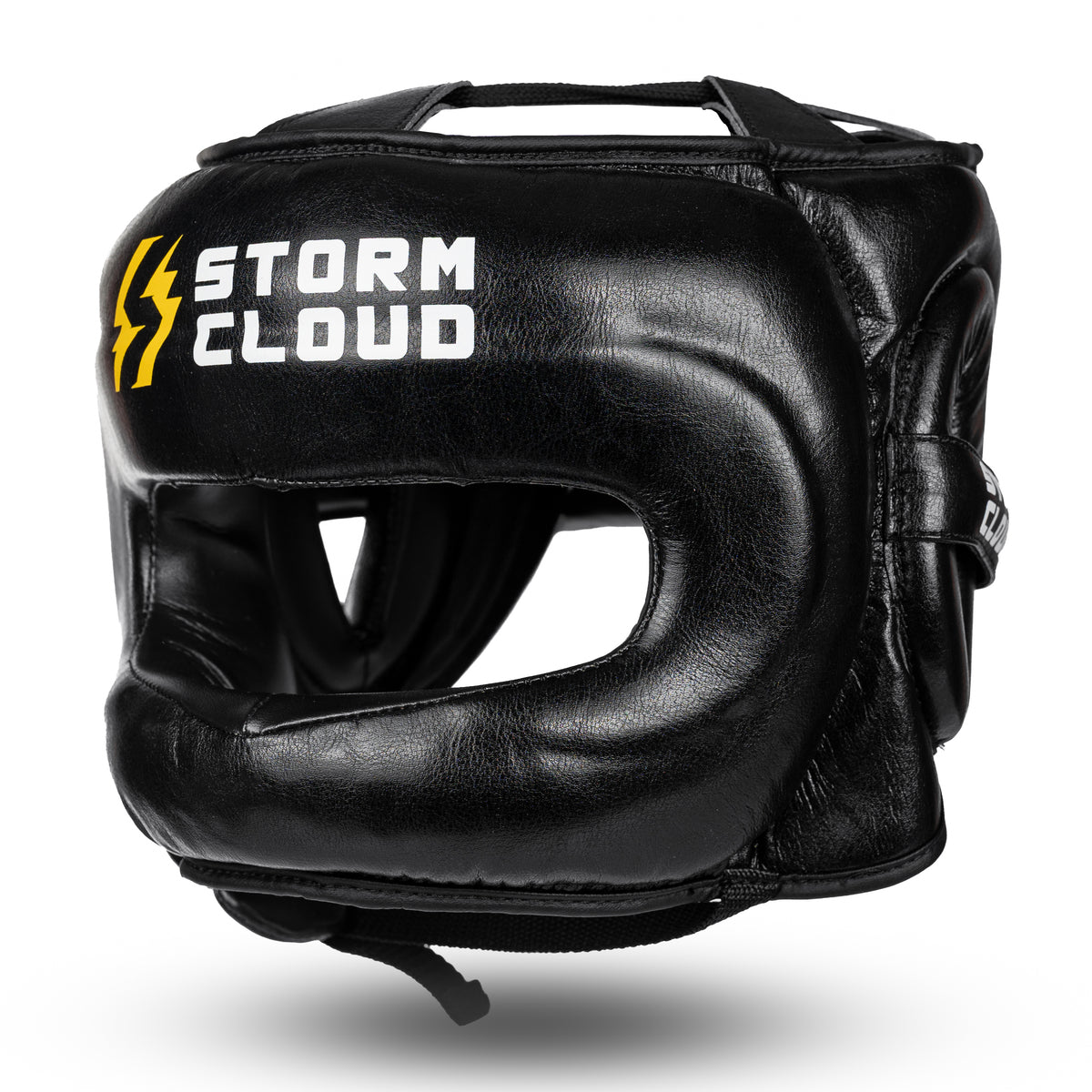 StormCloud Kask Bokserski z Ochroną Nosa Spectre Czarny