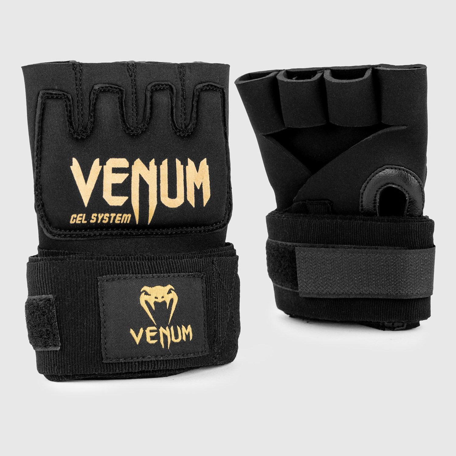 Venum Gel Kontact Hand Wrap Owijki Bokserskie - Bandaże Żelowe Czarny/Złoty