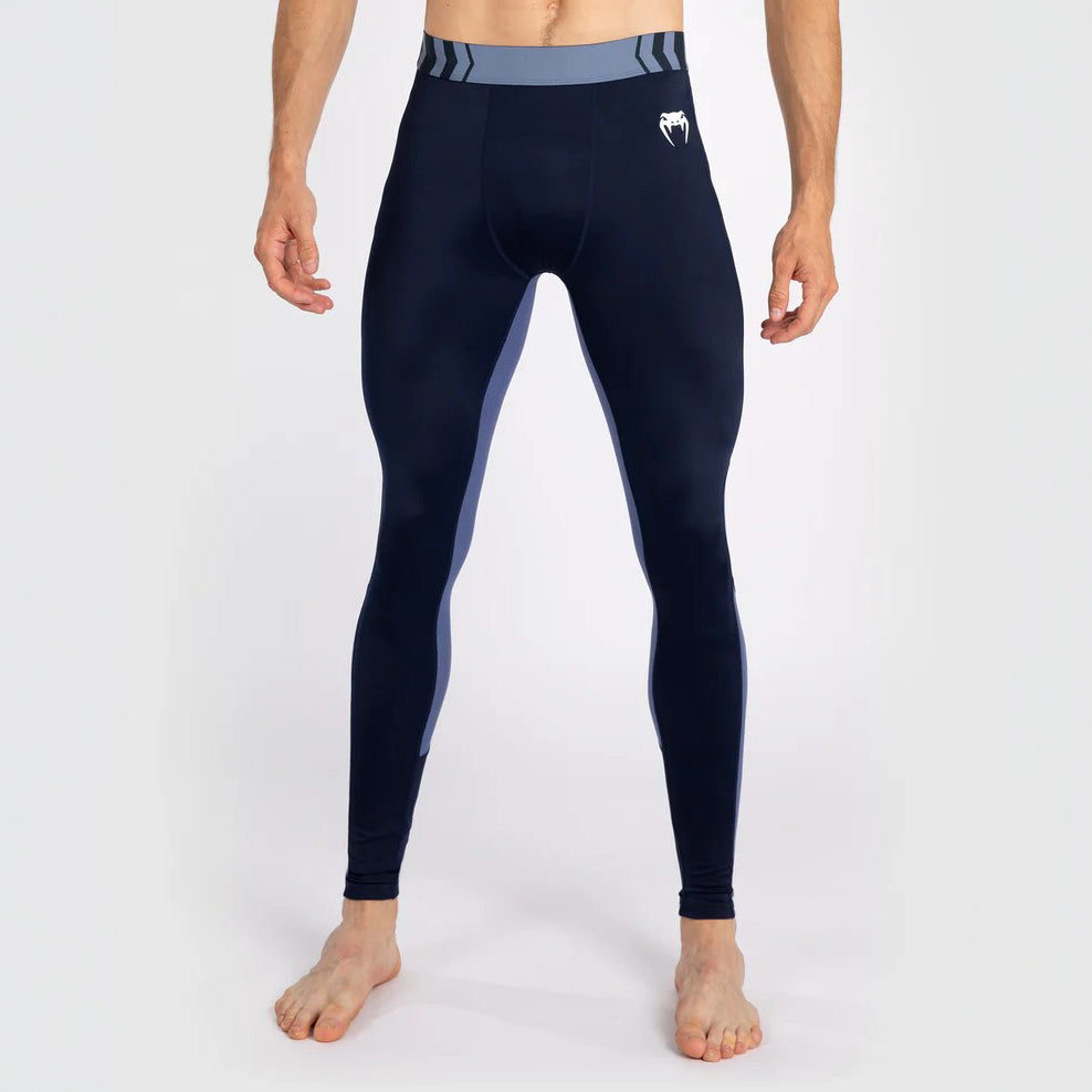 Venum Legginsy Męskie Tempest Navy Granatowe/Błękitne