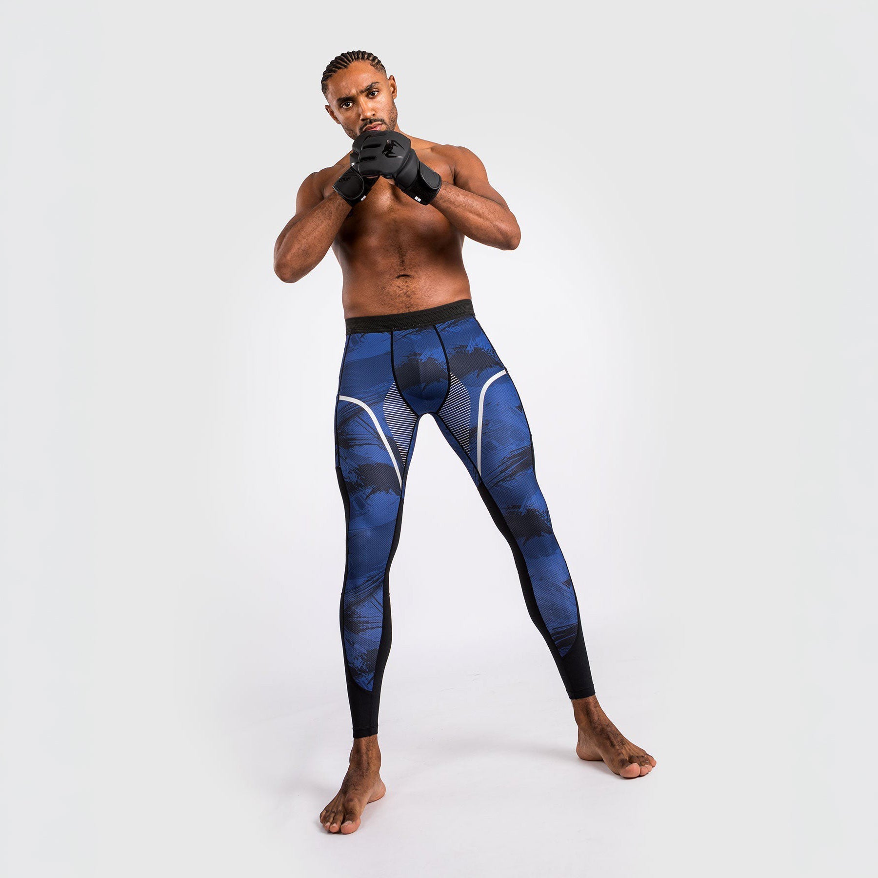 Venum Legginsy Męskie treningowe Electron 3.0 Niebieskie