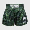 Venum Spodenki Classic Muay Thai Forest Camo Zielone
