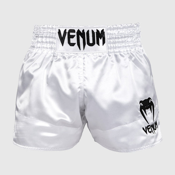 Venum Spodenki Muay Thai Classic White/Black