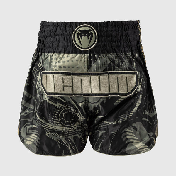 Venum Spodenki Muay Thai Invader Czarne/Piaskowe