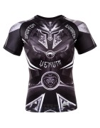 Venum Rashguard Męski Gladiator 3.0 Krótki Rękaw Czarny