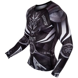 Venum Rashguard Gladiator 3.0 Długi Rękaw Czarny