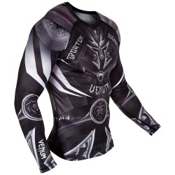 Venum Rashguard Gladiator 3.0 Długi Rękaw Czarny