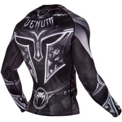 Venum Rashguard Gladiator 3.0 Długi Rękaw Czarny