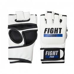 Fight Pro Rękawice do MMA 4oz Basic Białe