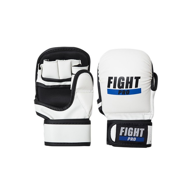 Fight Pro Rękawice do MMA 7oz Basic Białe