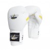 StormCloud Rękawice bokserskie ze skóry naturalnej Boxing Pro Białe