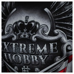 Extreme Hobby Rashguard Husarz Krótki Rękaw Czarny - sklep MMAniak.pl