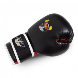 StormCloud Rękawice bokserskie dla dzieci Fighter Czarne/Czerwone