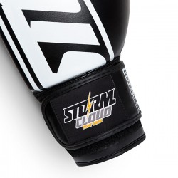 StormCloud Rękawice bokserskie Bolt 2.0 Czarne/Białe - sklep MMAniak.pl