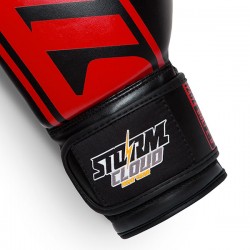 StormCloud Rękawice bokserskie Bolt 2.0 Czarne/Czerwone - sklep MMAniak.pl