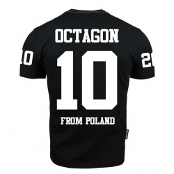 Octagon T-shirt "10" Czarny