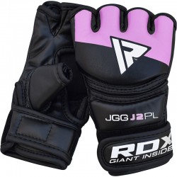 RDX Rękawice MMA dla dzieci JGG-J2 Czarne/Purpurowe