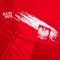 Extreme Hobby Rashguard Polska Prime Długi Rękaw Czerwony - sklep MMAniak.pl