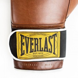 Everlast Rękawice bokserskie 1910 Classic Brązowe - sklep MMAniak.pl