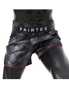 Fairtex Spodenki Muay-Thai BS1901 Stealth Czarne - sklep MMAniak.pl