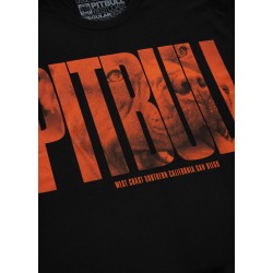 Pitbull T-shirt Orange Dog Czarny - sklep MMAniak.pl