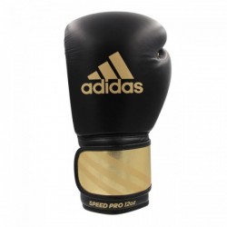Adidas Rękawice bokserskie Speed Pro Czarne/Złote
