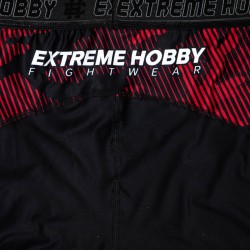Extreme Hobby Leginsy Havoc Czerwone - sklep MMAniak.pl