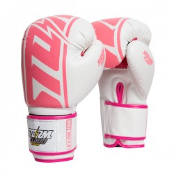 StormCloud Rękawice bokserskie Bolt 2.0 Białe/Różowe