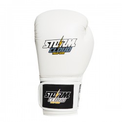 StormCloud Rękawice bokserskie Bolt Białe - sklep MMAniak.pl